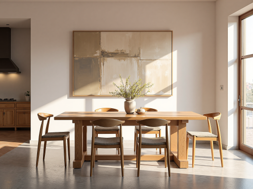 餐椅修复后，结构稳固，表面光滑，胡桃木色椅子，室内餐厅环境